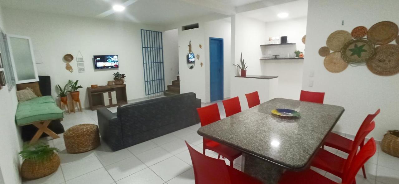 ルイース・コヘイア Casa Duplex Beira Mar Reformada Com Piscina No Peito Mocaヴィラ エクステリア 写真