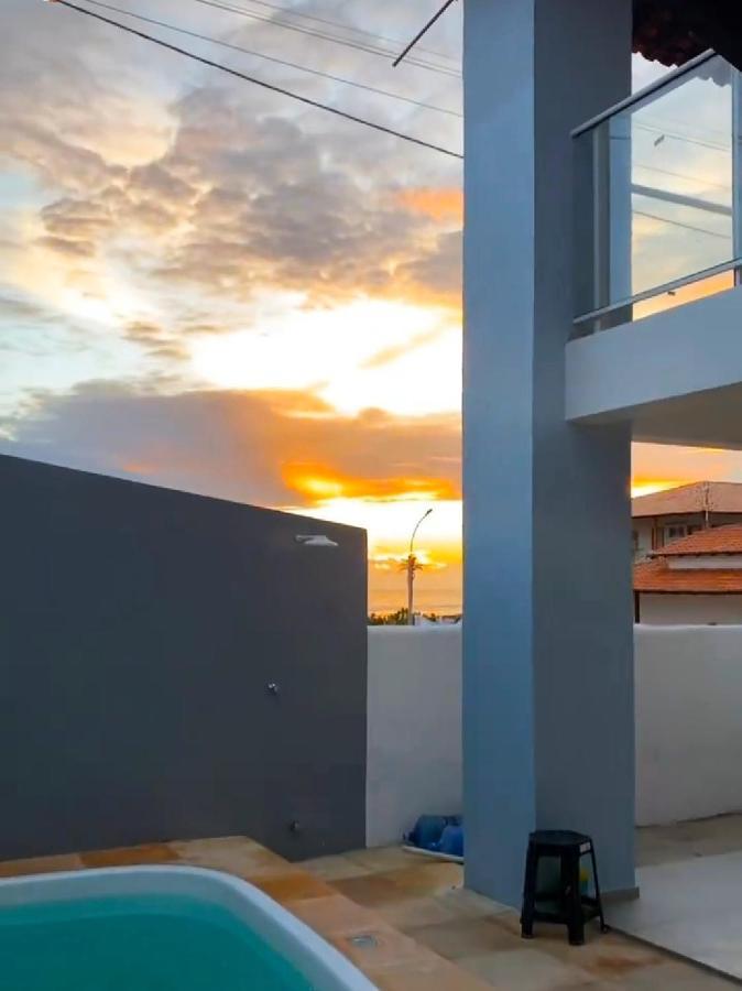 ルイース・コヘイア Casa Duplex Beira Mar Reformada Com Piscina No Peito Mocaヴィラ エクステリア 写真
