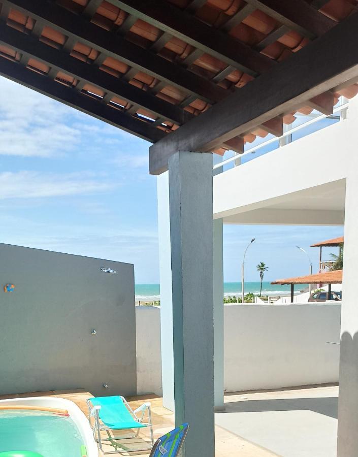 ルイース・コヘイア Casa Duplex Beira Mar Reformada Com Piscina No Peito Mocaヴィラ エクステリア 写真